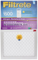 Filtrete S-2005-4 Smart Air Filter, 20 in L, 14 in W, 12 MERV, 1500 MPR
